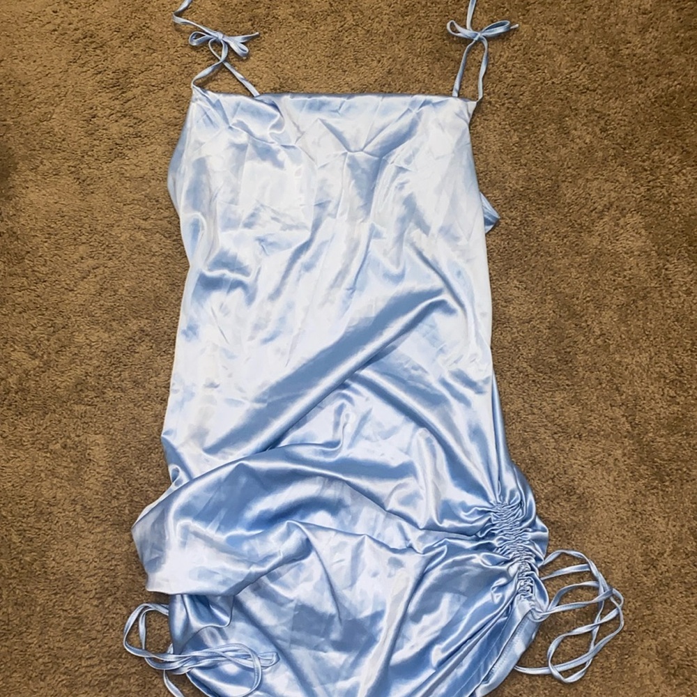 Amazon light blue dress. 2XL.